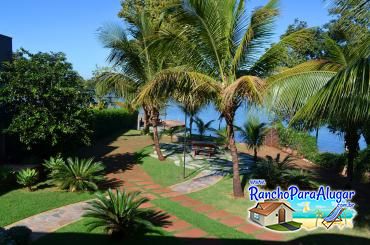 Recanto do Sabiá - Vista da Área Gourmet para o Rio