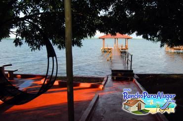 Rancho do Pedro - Píer com Quiosque