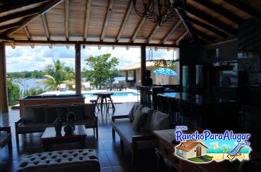 Rancho Recanto Maranata - Vista da Sala para a Varanda