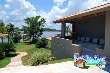 Rancho Recanto Maranata - Vista da Piscina para o Rio