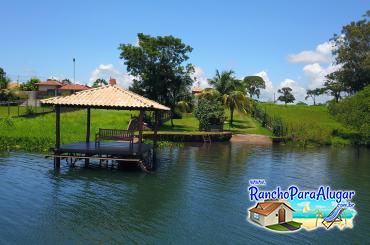 Rancho Recanto Maranata - Vista do Rio para o Píer