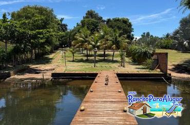 Rancho Recanto Falcão - Vista do Pier para o Rancho