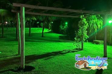 Rancho Recanto Falcão - Pergolado a Noite