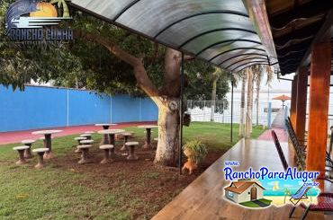 Rancho Cunha - Vista da Varanda para o Rio