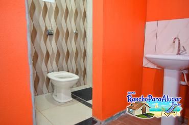 Rancho Mendes - Banheiro da Suite 1