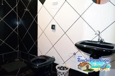 Rancho Mendes - Banheiro da Suite 3