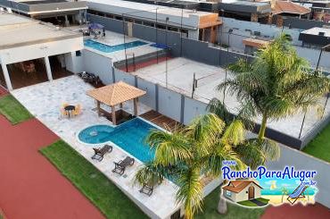 Rancho Top 10 - Piscina com Bar Molhado