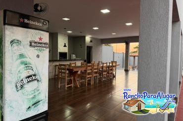 Rancho Top 10 - Varanda com Área de Churrasco