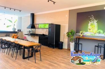 Rancho Talismã - Área para Churrasco