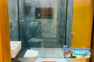 Rancho Talismã - Interior dos Banheiros