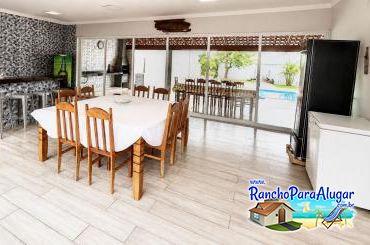 Rancho Rio Grande Premium - Cozinha Ampla Entre o Playground e a Varanda e