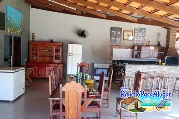 Rancho Angelina - Varanda com Área Gourmet