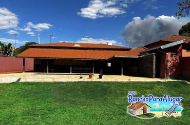 Rancho Ribeiro - Vista do Rio para o Rancho