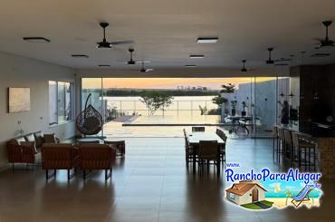 Rancho Paraíso 3 - Vista do Hall para a Varanda