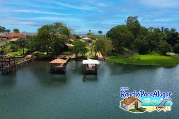 Rancho Recanto das Palmeiras 2 - Vista do Rio para o Píer
