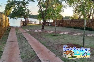 Rancho Recanto das Palmeiras 2 - Vista da Piscina para o Píer