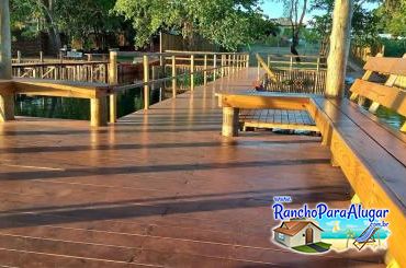 Rancho Recanto das Palmeiras 2 - Vista do Pier para o Rancho