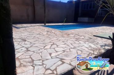 Rancho Recanto Dorotheo - Vista da Piscina para a Varanda