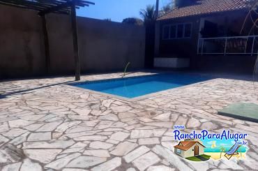 Rancho Recanto Dorotheo - Vista da Piscina para a Varanda