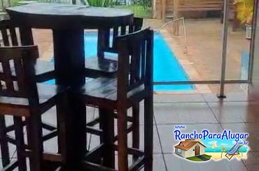 Rancho Recanto Dorotheo - Vista da Varada para a Piscina