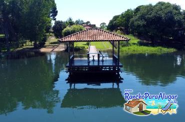Rancho Recanto Dorotheo - Vista do Rio para o Píer
