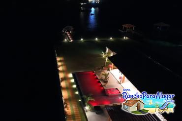 Rancho Paraná - Piscina Iluminada