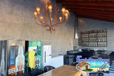 Rancho Paraná - Varanda com Área de Churrasco