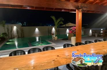 Rancho Paraná - Varanda ao Lado da Piscina