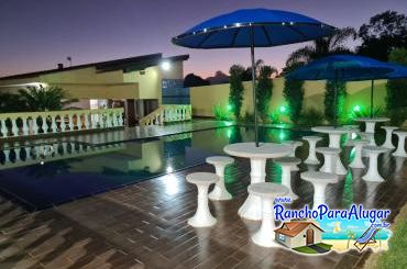 Rancho Maia - Piscina a Noite