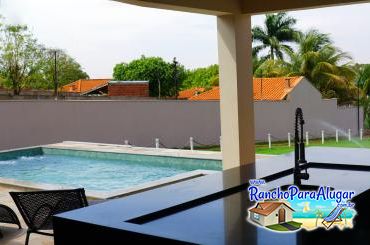 Rancho América - Área Gourmet ao Lado da Piscina