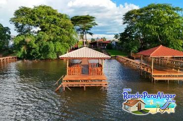 Rancho Diamante - Vista do Rio para o Píer