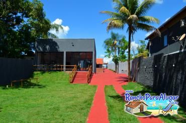 Rancho J.R - Vista do Quiosque para o Rancho