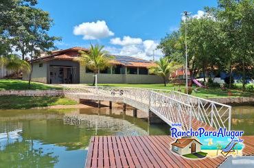 Rancho Pingo de Dó - Vista do Pier para o Rancho