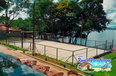 Rancho Pingo de Dó - Quadra de Areia no Condominio