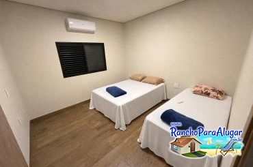 Rancho Js - 10 Suítes Patronizados, 01 Cama de Casal e 01 de Solteiro