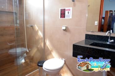 Rancho Gambi - Banheiro da Suite 4