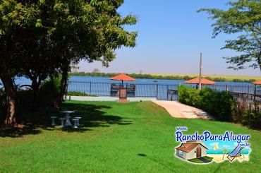 Rancho Oliveira - Vista da Área Gourmet para o Pier