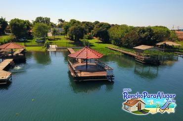 Rancho Oliveira - Vista do Rio para o Píer